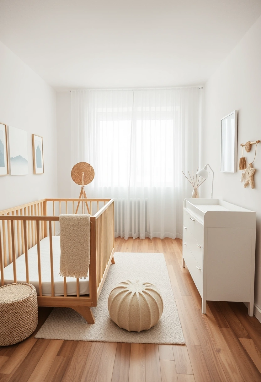 Minimalist nursery ideas 1