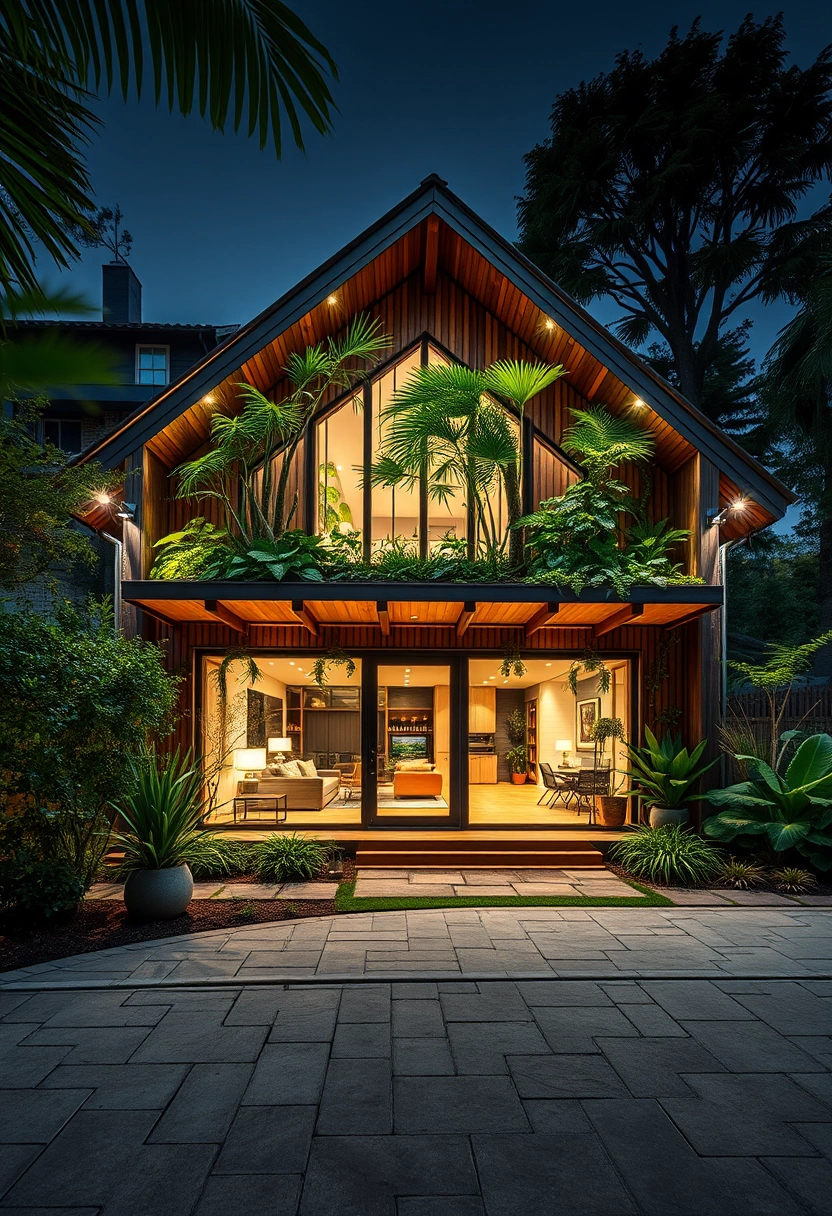 Modern barndominium exterior ideas 17