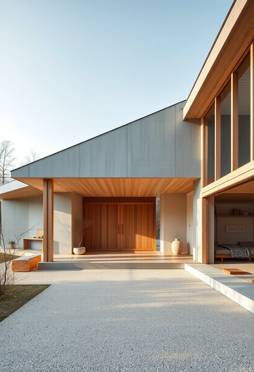 Modern barndominium exterior ideas 18