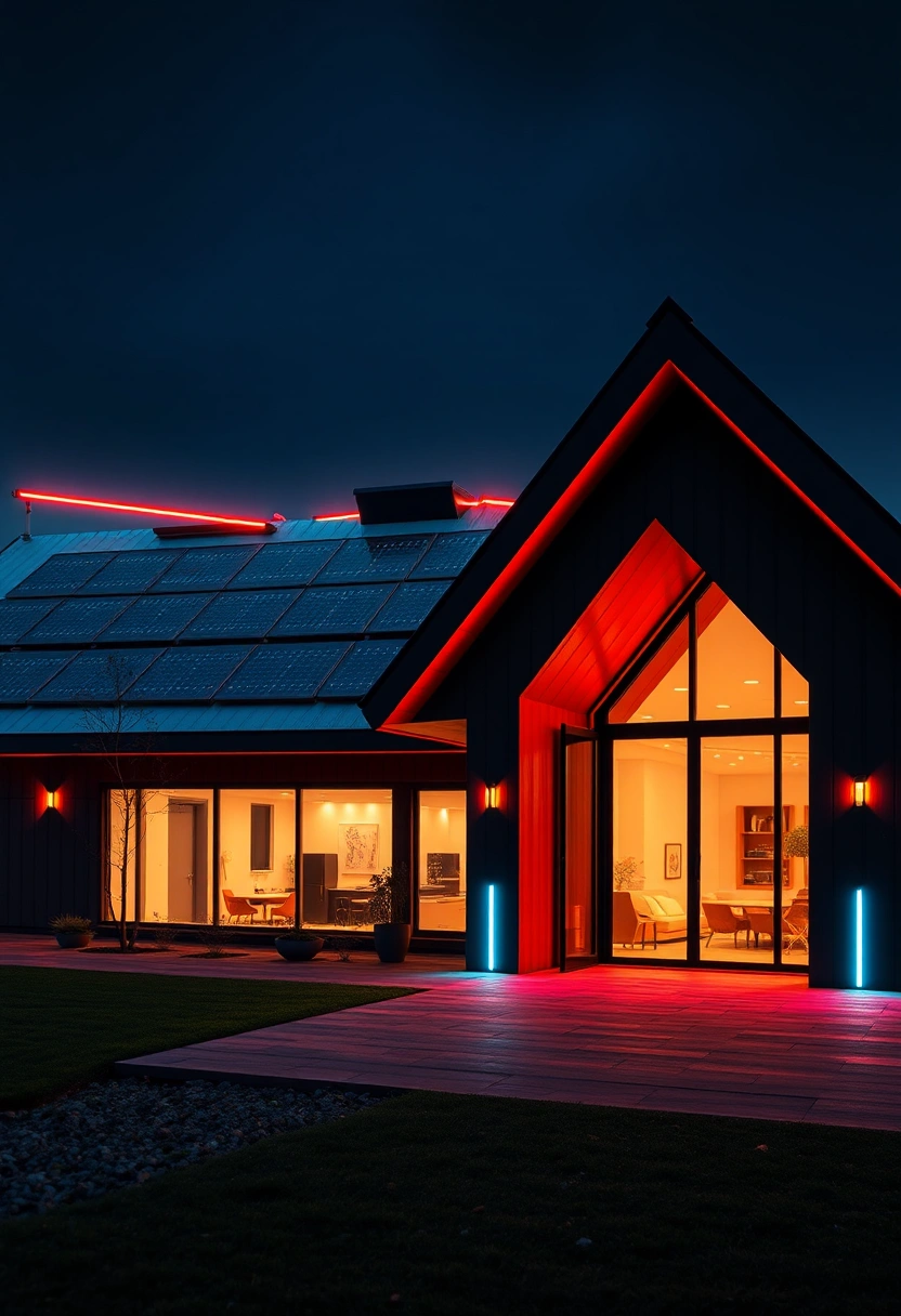 Modern barndominium exterior ideas 8