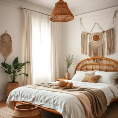 Modern boho bedroom ideas 1
