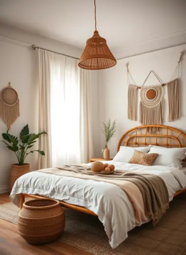 Modern boho bedroom ideas 1
