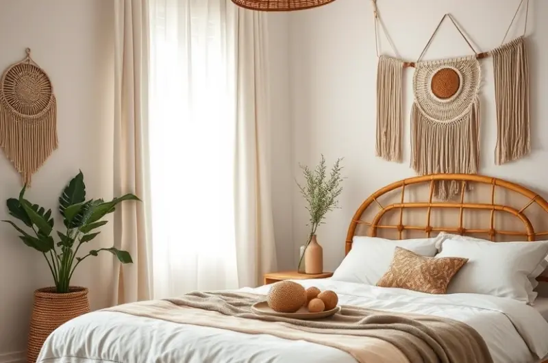 Modern boho bedroom ideas 1