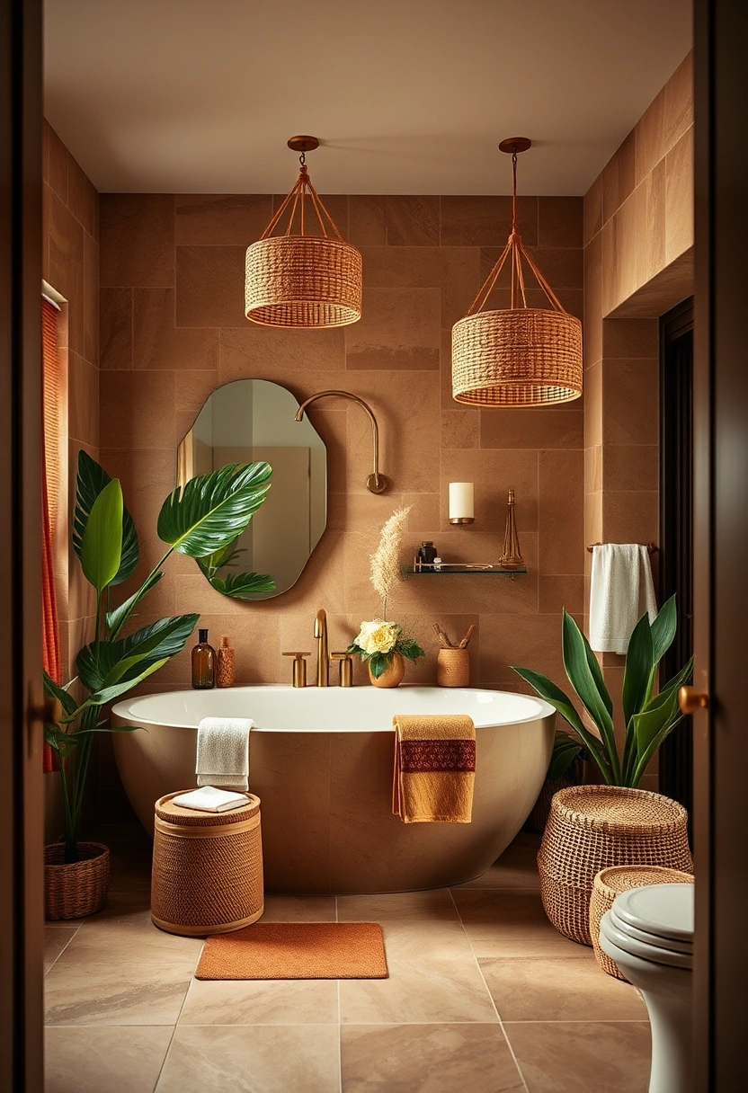 Modern coastal bathroom ideas 10