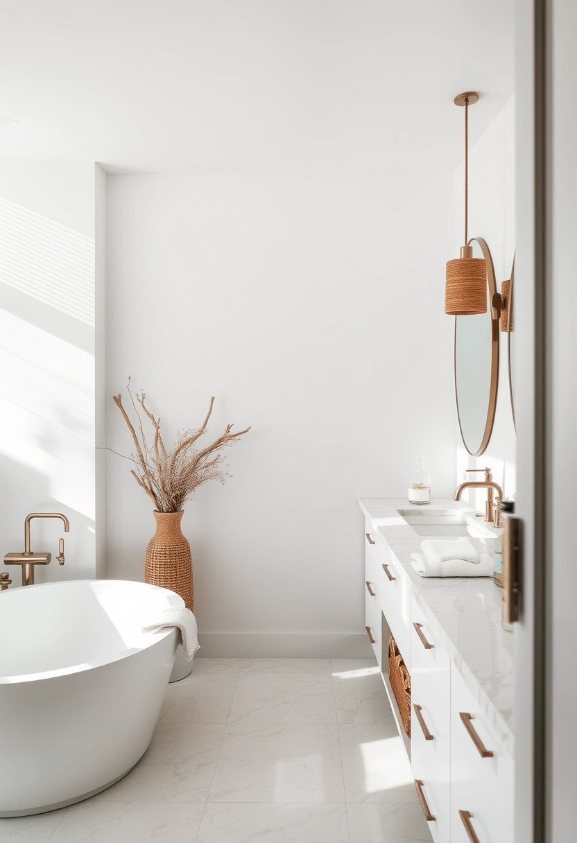 Modern coastal bathroom ideas 2