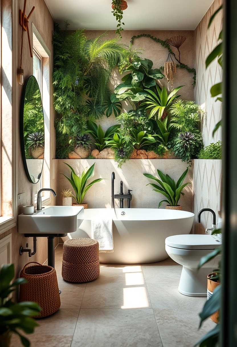 Modern coastal bathroom ideas 7