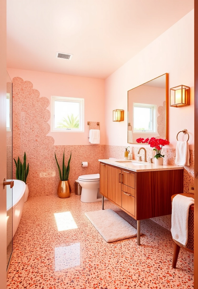 Modern coastal bathroom ideas 8