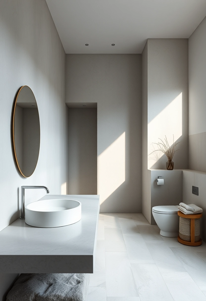 Modern coastal bathroom ideas 9