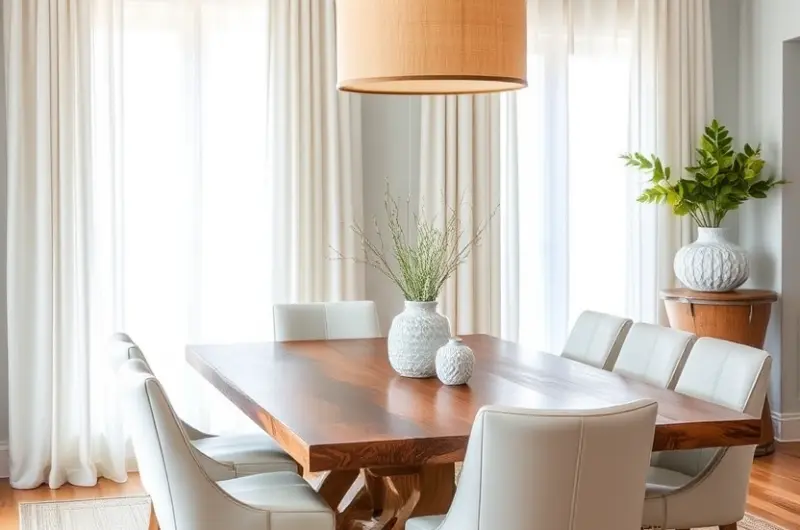 Modern coastal dining room ideas 1