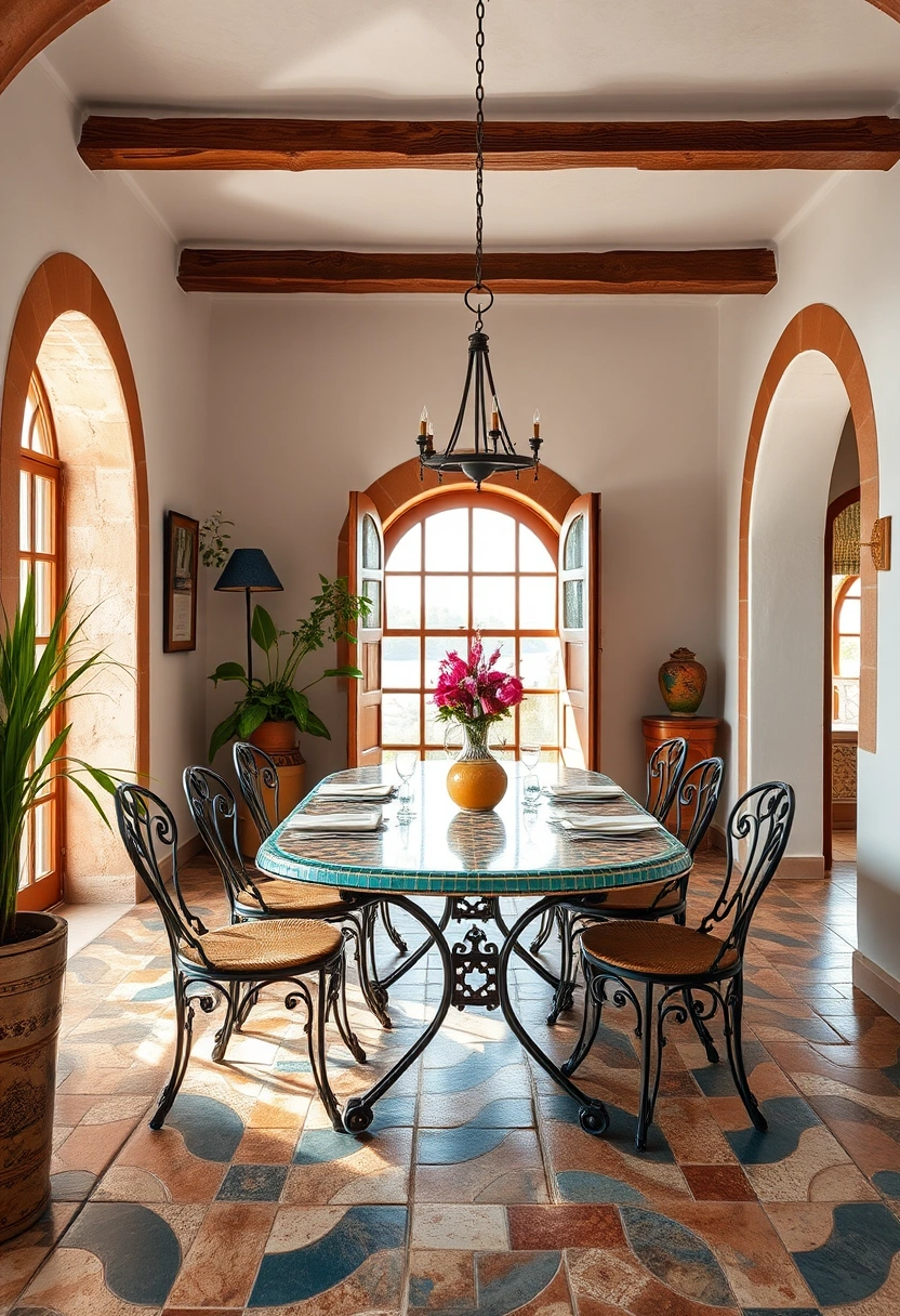 Modern coastal dining room ideas 10