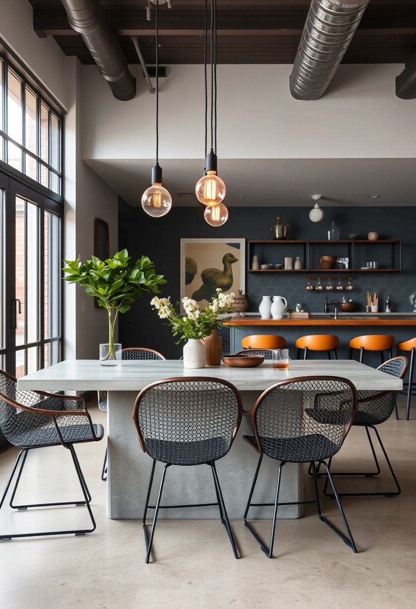 Modern coastal dining room ideas 14