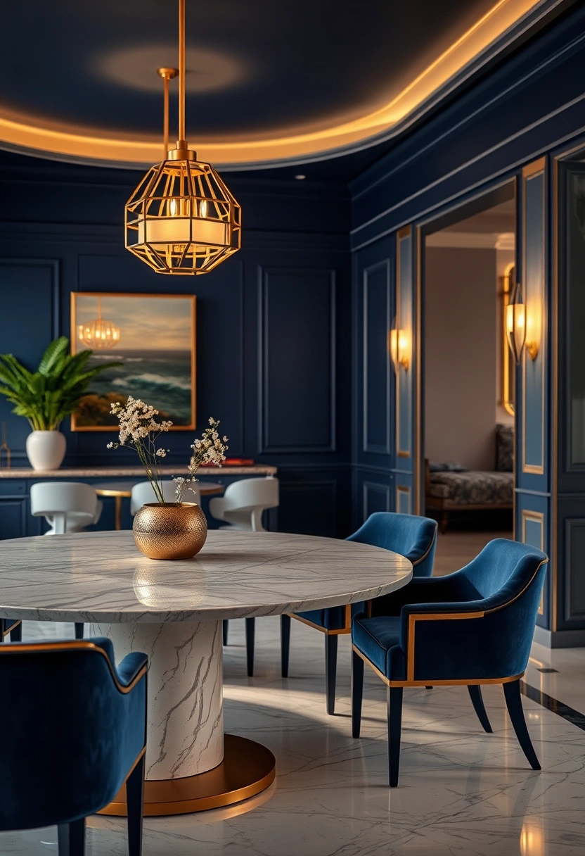 Modern coastal dining room ideas 6