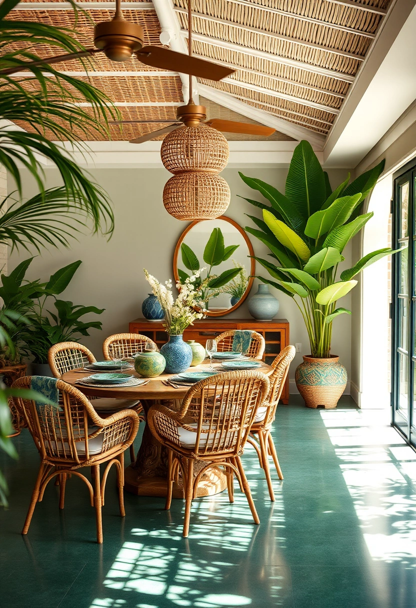 Modern coastal dining room ideas 8