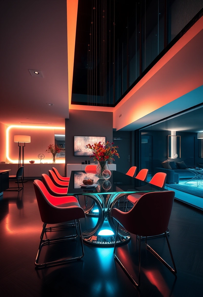 Modern coastal dining room ideas 9