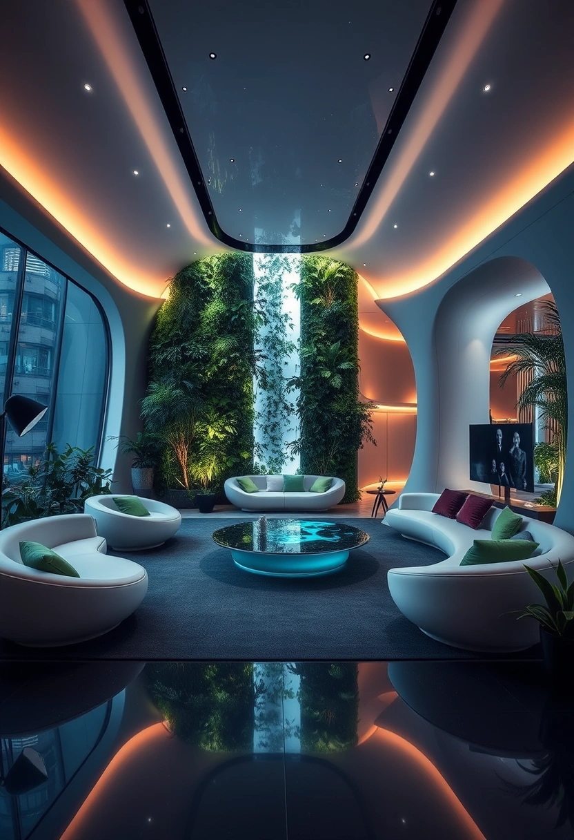 Modern coastal living room ideas 15