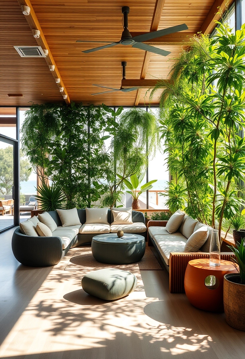 Modern coastal living room ideas 18