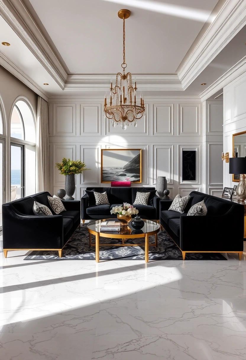 Modern coastal living room ideas 19