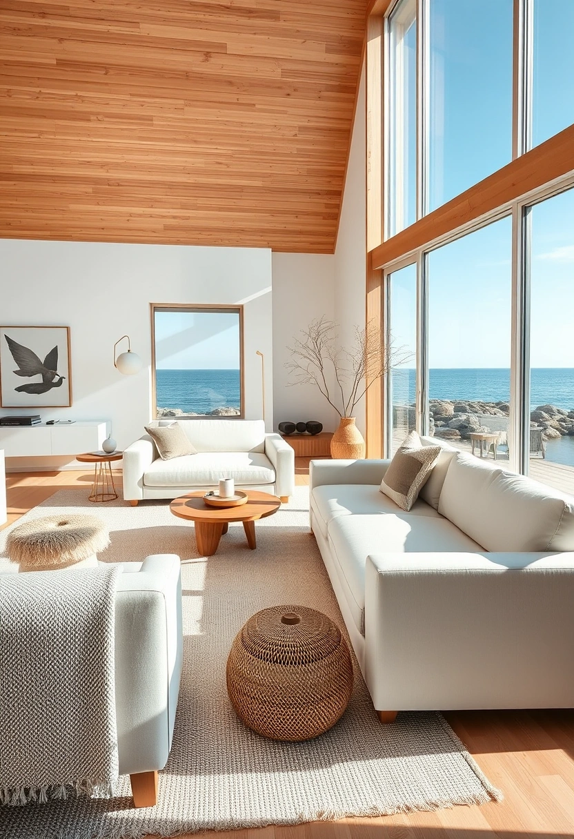 Modern coastal living room ideas 20