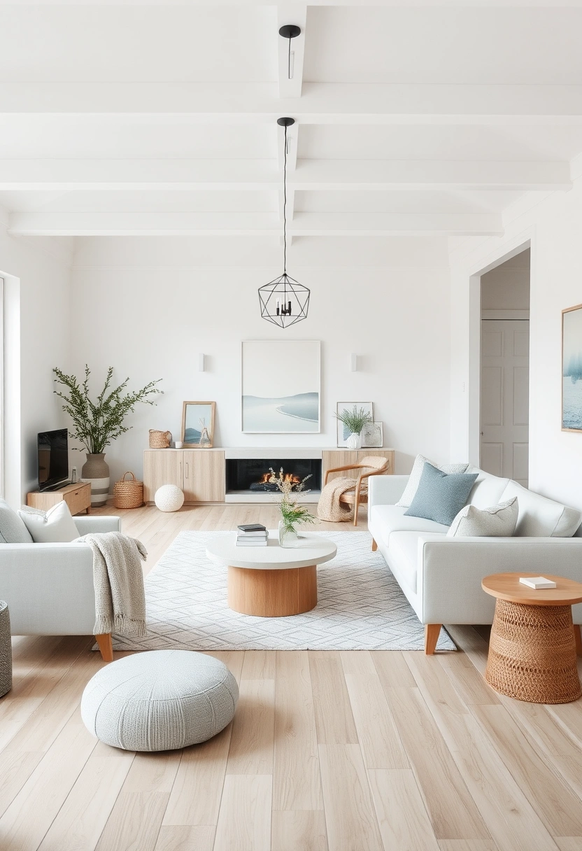 Modern coastal living room ideas 3