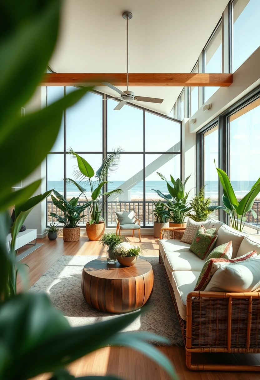 Modern coastal living room ideas 4