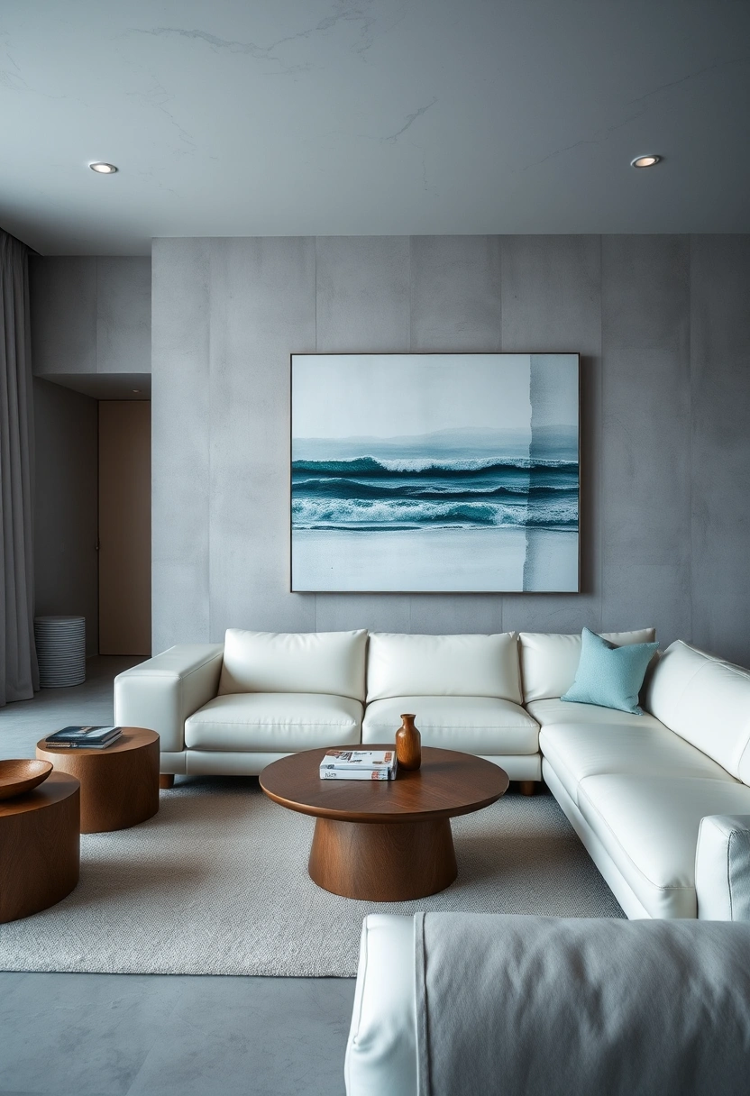Modern coastal living room ideas 6