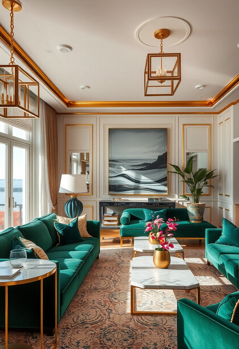 Modern coastal living room ideas 8