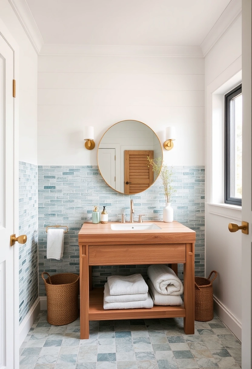 Modern farmhouse bathroom ideas 7