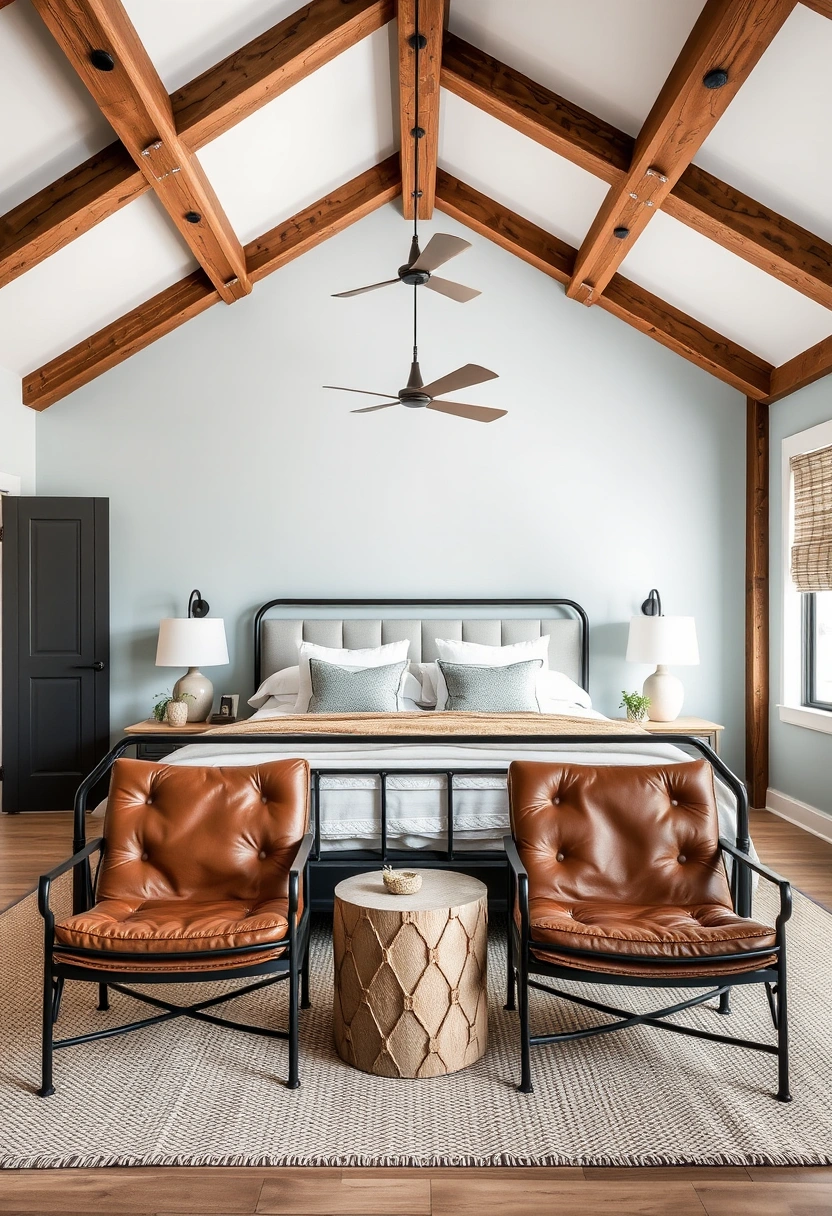 Modern farmhouse bedroom ideas 4