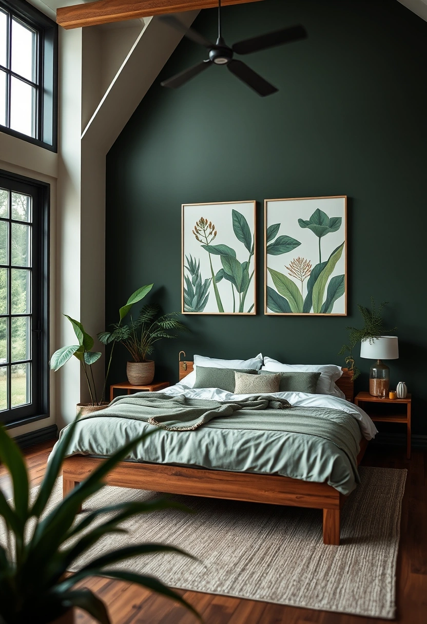 Modern farmhouse bedroom ideas 5