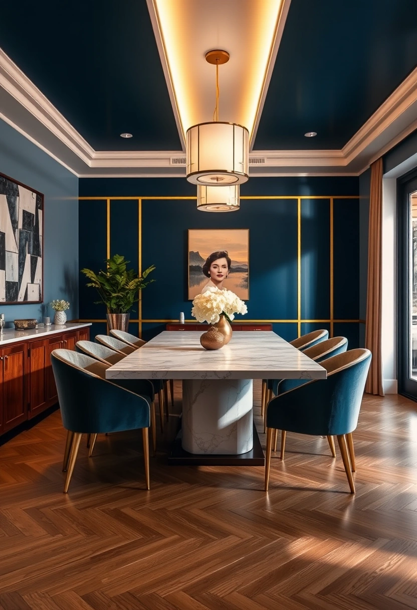 Modern farmhouse dining room ideas 11