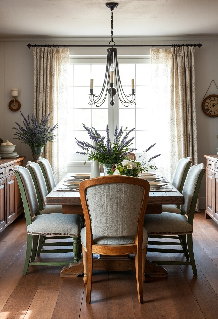 Modern farmhouse dining room ideas 13