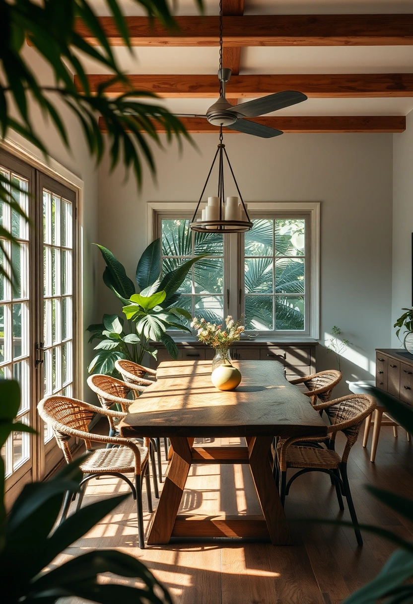 Modern farmhouse dining room ideas 15