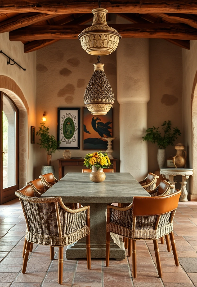 Modern farmhouse dining room ideas 18
