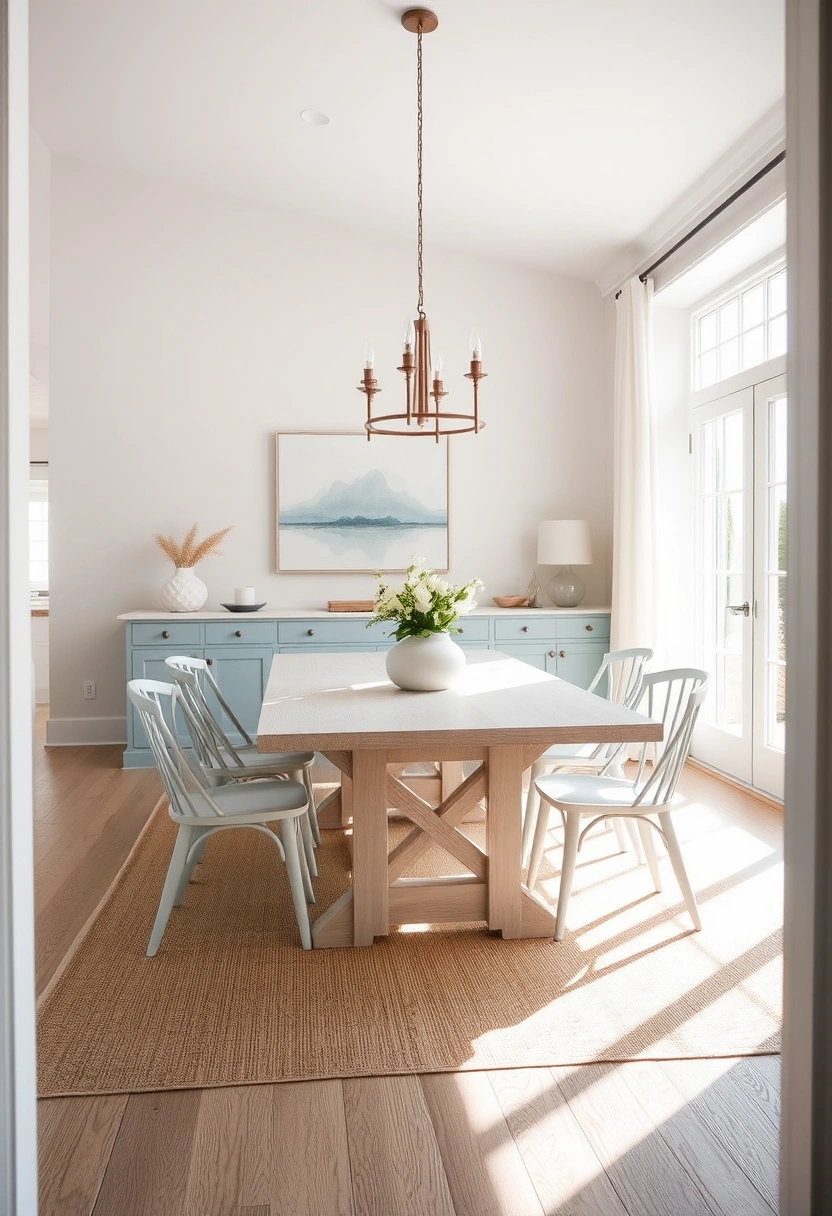Modern farmhouse dining room ideas 4
