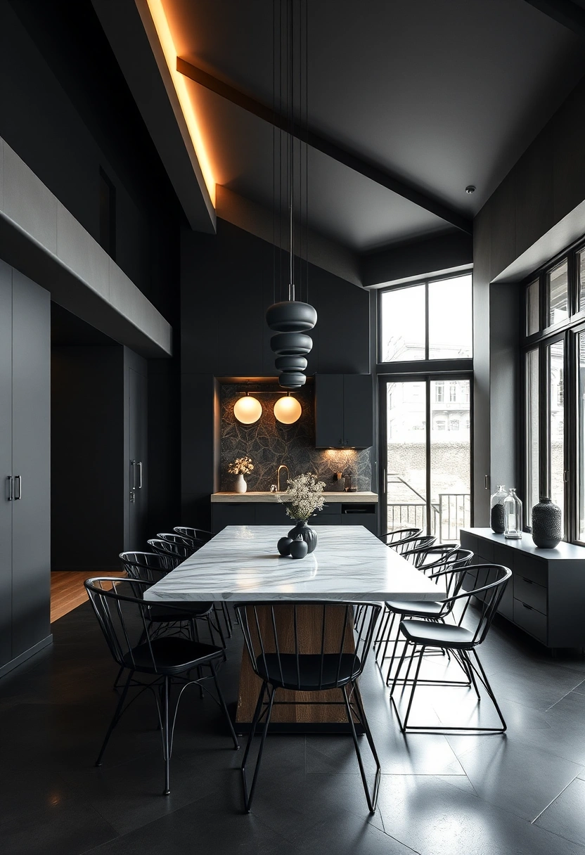 Modern farmhouse dining room ideas 7
