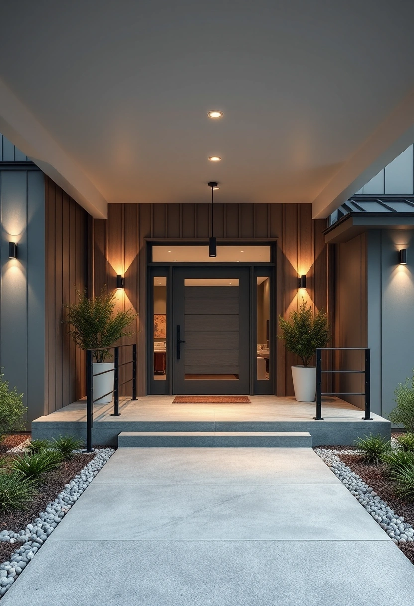 Modern farmhouse exterior ideas 6
