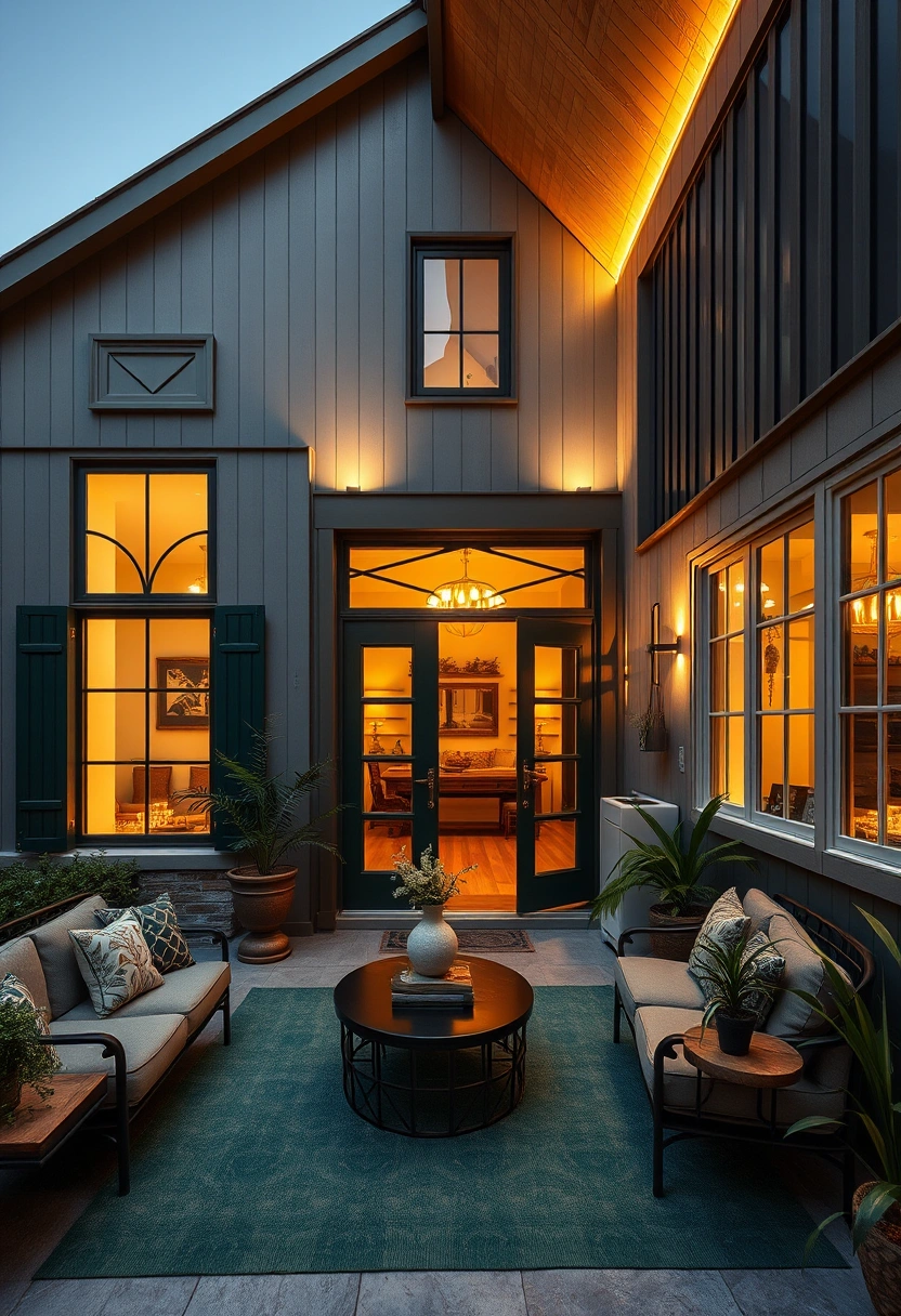 Modern farmhouse exterior ideas 9