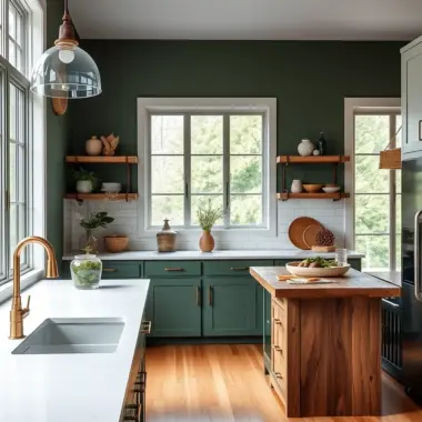 Modern farmhouse kitchen ideas 1
