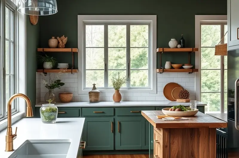 Modern farmhouse kitchen ideas 1