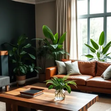 Modern farmhouse living room ideas 1