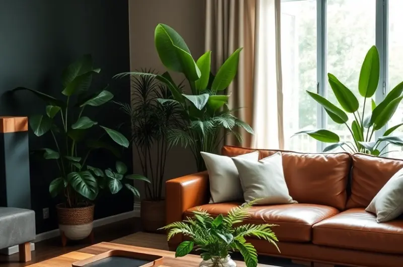 Modern farmhouse living room ideas 1