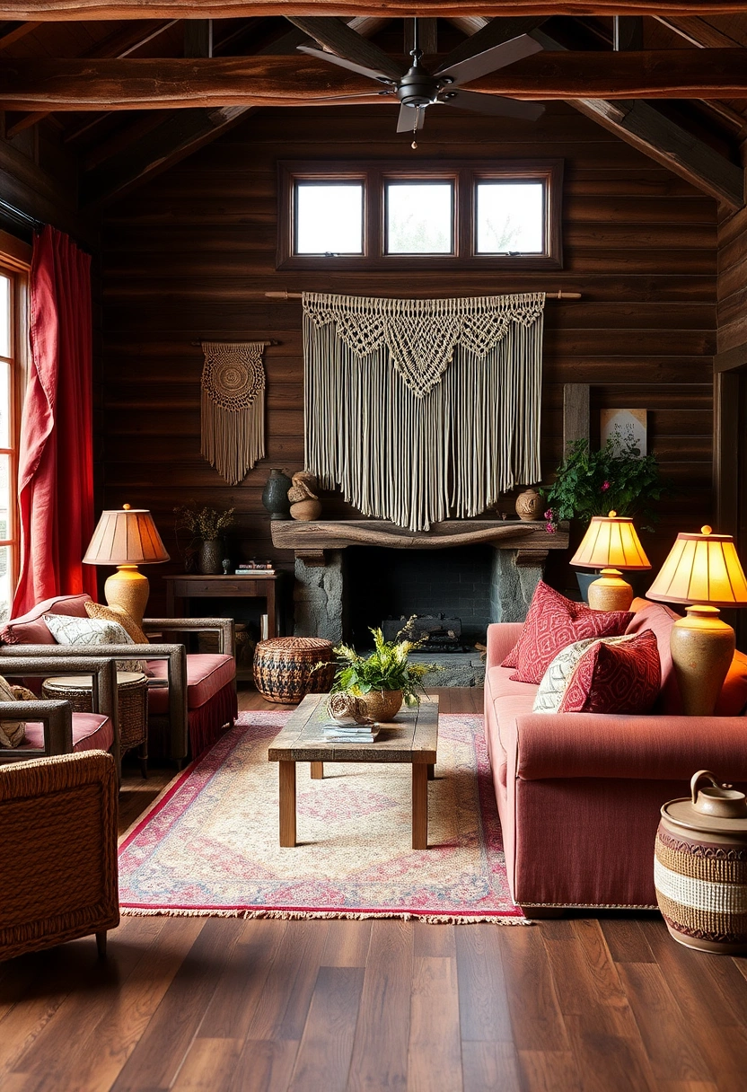 Modern farmhouse living room ideas 13