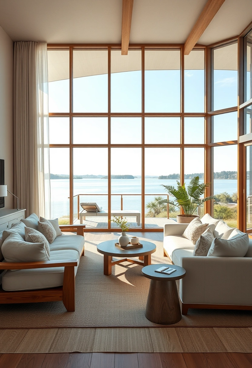 Modern lake house decoration ideas 1