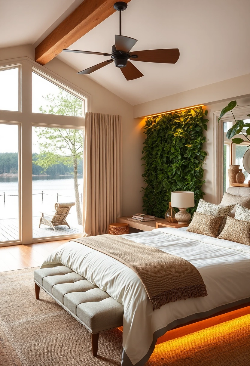Modern lake house exterior ideas 4
