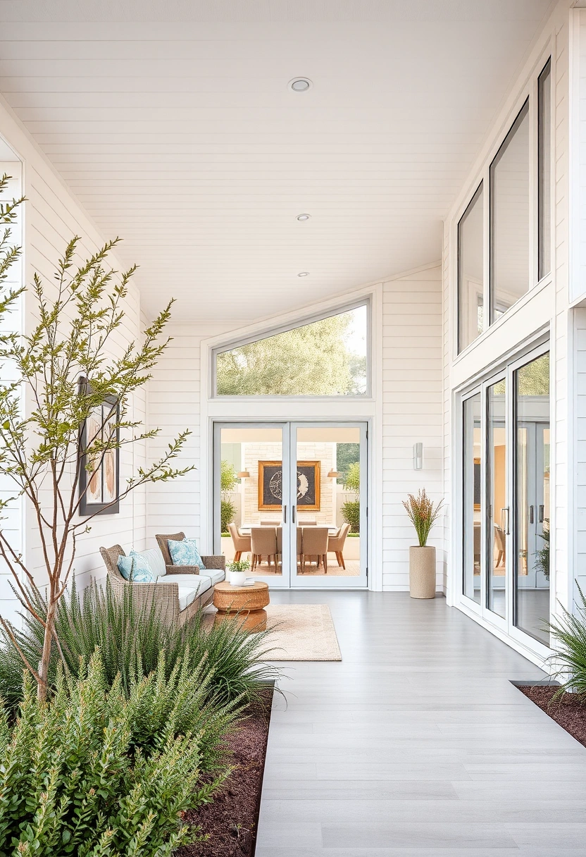 Modern suburban house exterior ideas 14