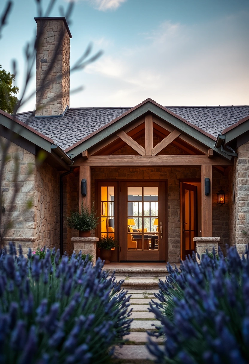 Modern suburban house exterior ideas 18