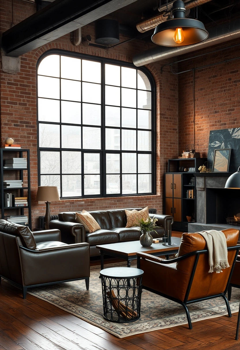 Moody boho living room ideas 8