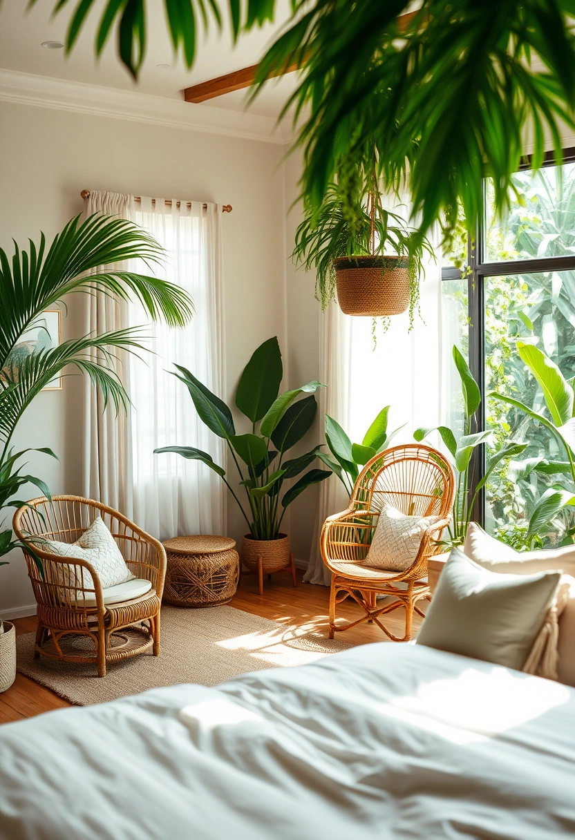 Moody green bedroom ideas 11