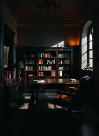 Moody home office ideas 1