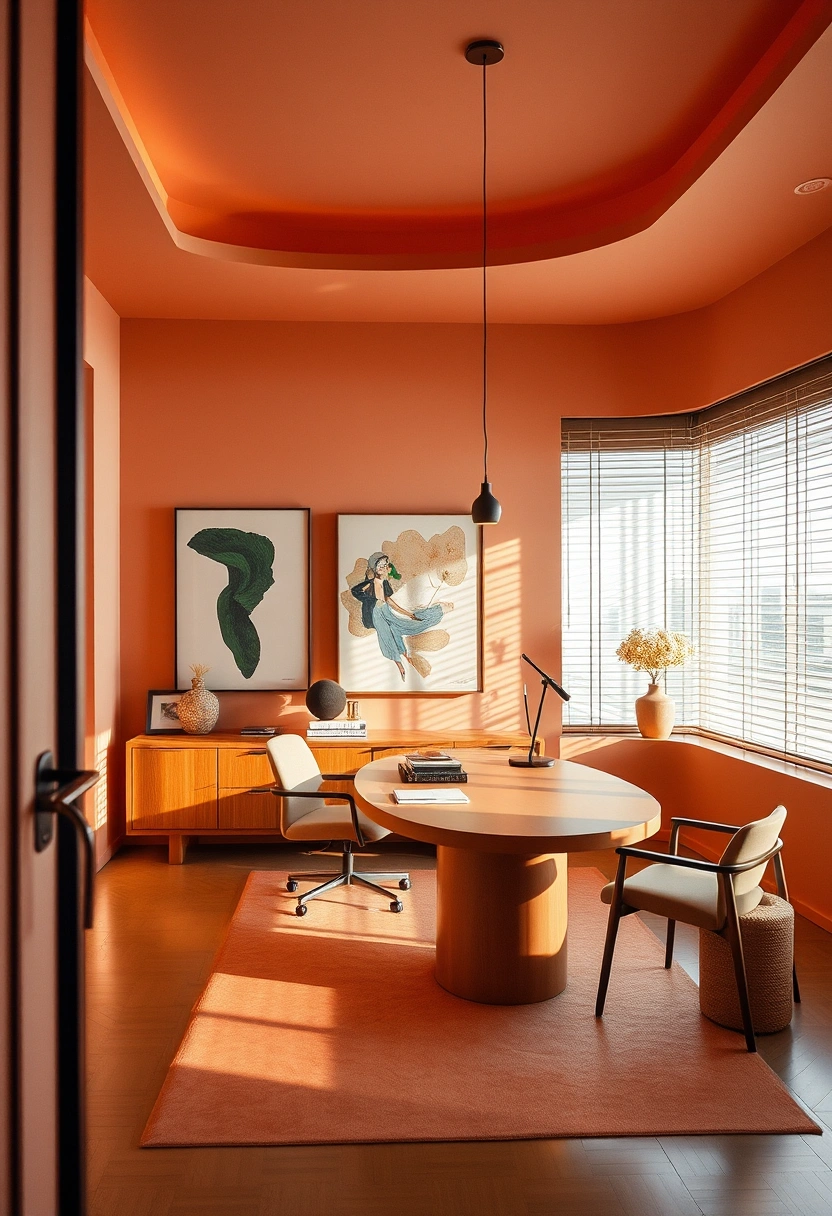 Moody home office ideas 13